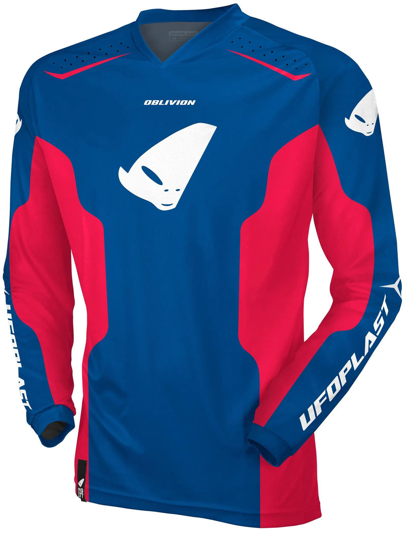 Load image into Gallery viewer, Ufo plast jersey mx oblivion mx jersey ufo oblivion blue red gr. xl