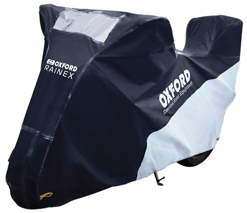Load image into Gallery viewer, Oxford vouwgarage rainex bike covers rainex outdoor f. top cases gr.