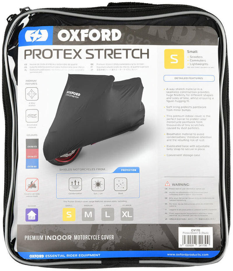 Load image into Gallery viewer, Oxford vouwgarage protex protex bike covers stretch indoor l black