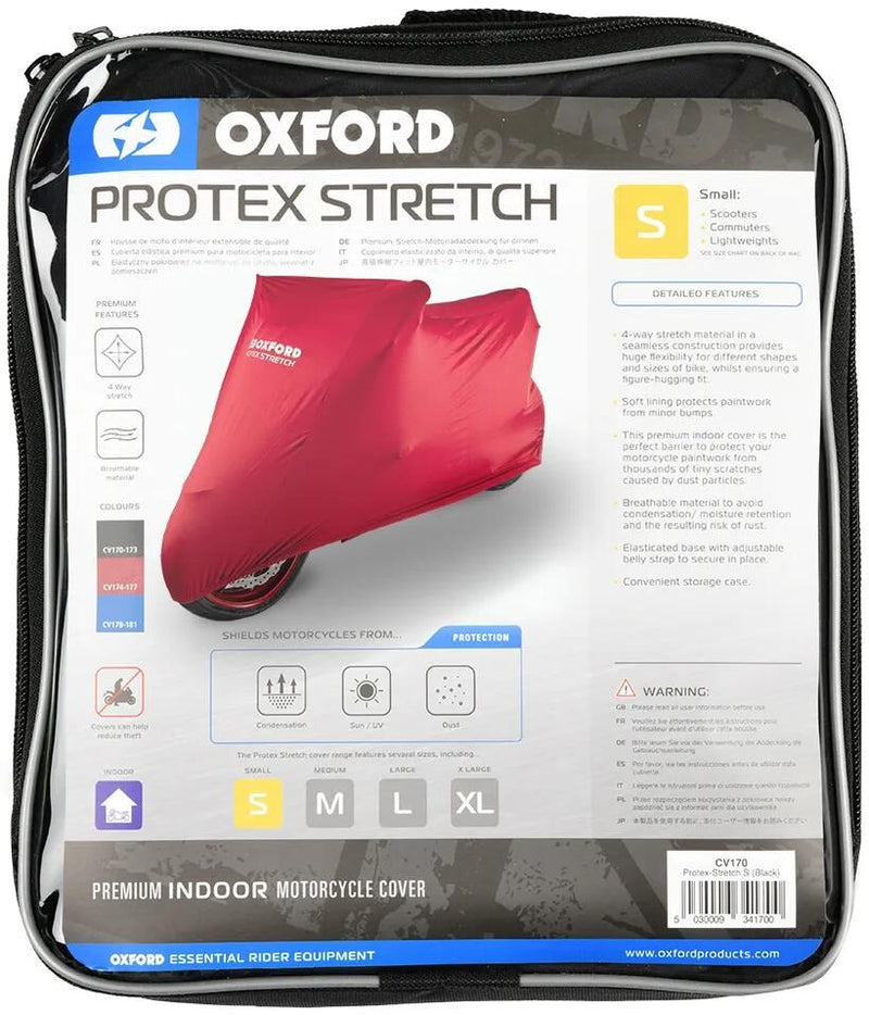 Load image into Gallery viewer, Oxford faltgarage protex protex bike covers stretch indoor xl red