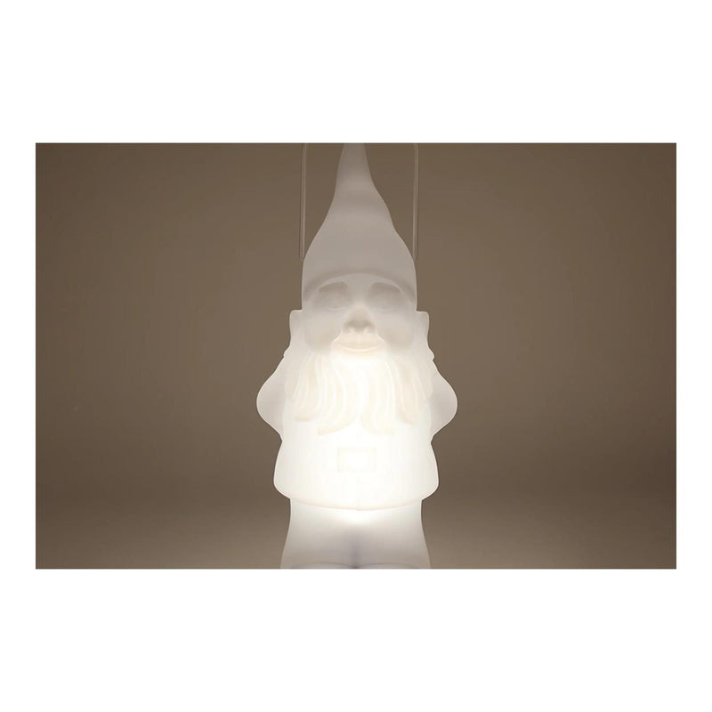 Afbeelding laden in galerijviewer, Lantaarn led kabouter solar m rc 7 kleuren wit kunststof 21,5x20x50cm