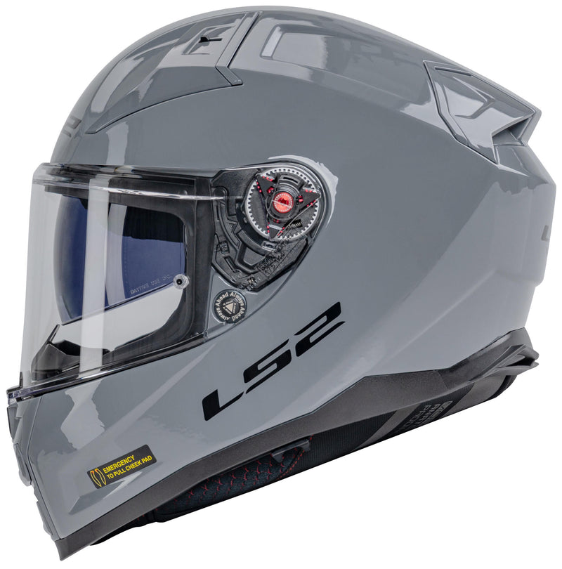 Load image into Gallery viewer, Ls2 integraalhelm ff811 vector ii solid helmet ff811 vect. ii solid s grey