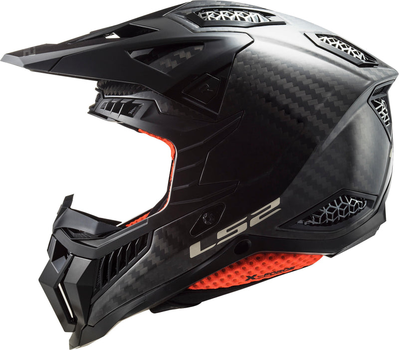 Load image into Gallery viewer, Ls2 crosshelm mx703 x-force solid helmet mx703 x-force solid l carbon