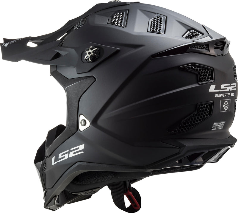 Load image into Gallery viewer, Ls2 crosshelm mx700 subverter evo noir helmet mx700 subv.evo noir xxl matt black