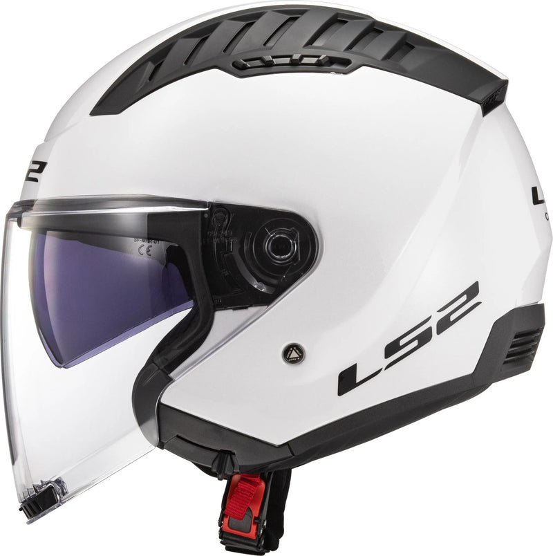 Load image into Gallery viewer, Ls2 jethelm of600 copter ii solid helmet copter ii soli white gr. m