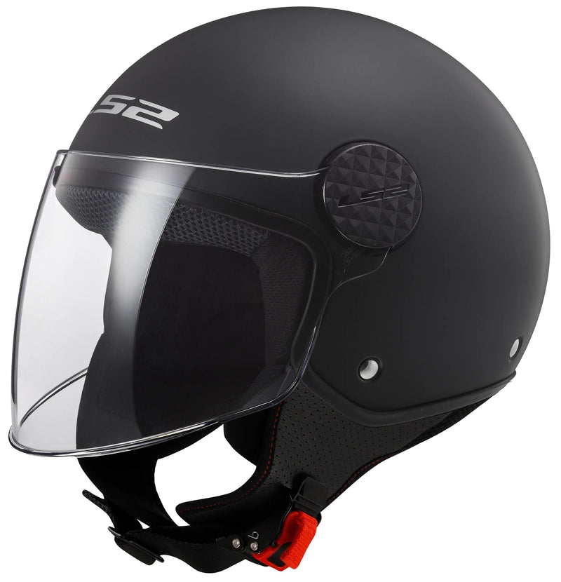 Load image into Gallery viewer, Ls2 jethelm of558 sphere ii solid helmet of558 sphere i solid matt black gr. xxl