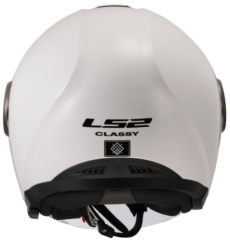 Afbeelding laden in galerijviewer, Ls2 jethelm of620 classy solid helmet of620 classy solid white gr. s