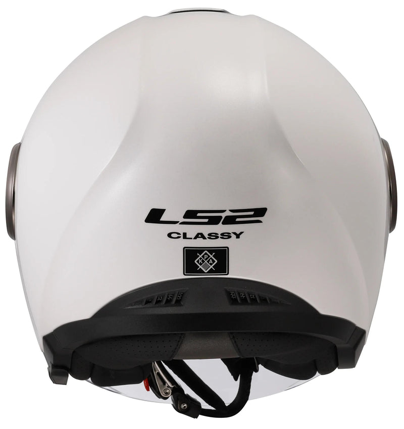 Load image into Gallery viewer, Ls2 jethelm of620 classy solid helmet of620 classy solid white gr. l