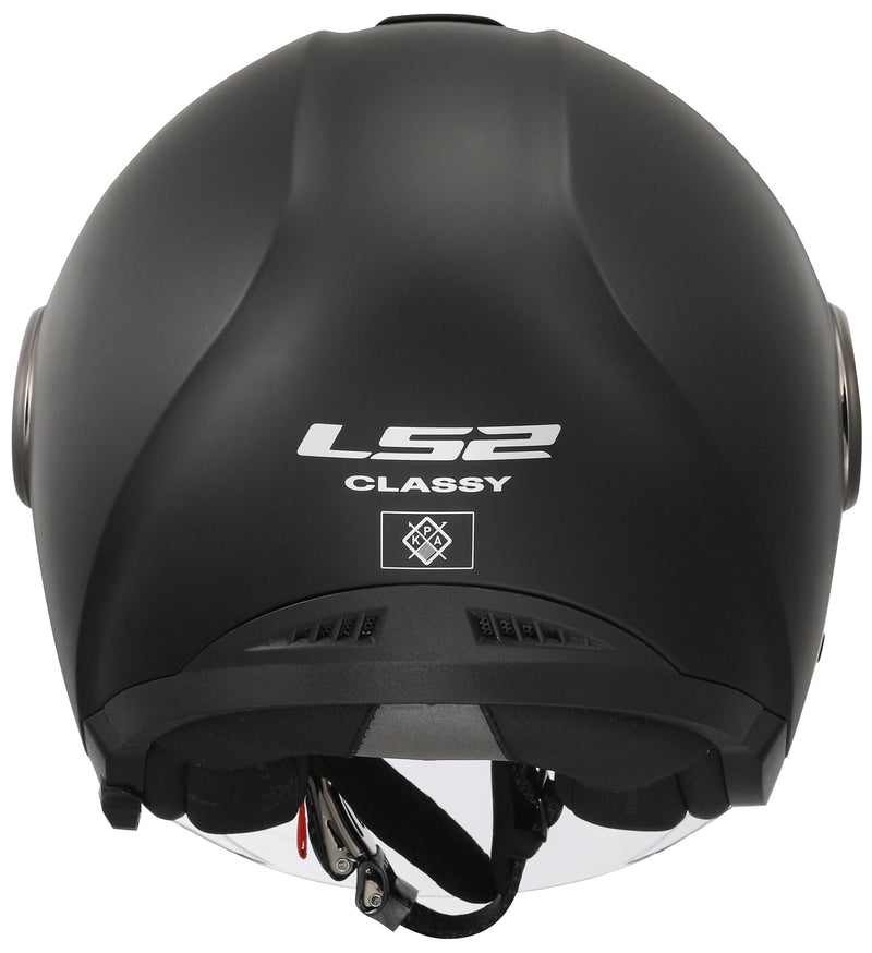 Load image into Gallery viewer, Ls2 jethelm of620 classy solid helmet of620 classy solid matt black gr. 3xl