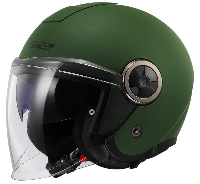 Load image into Gallery viewer, Ls2 jethelm of620 classy solid helmet of620 classy solid m. gn gr. xl