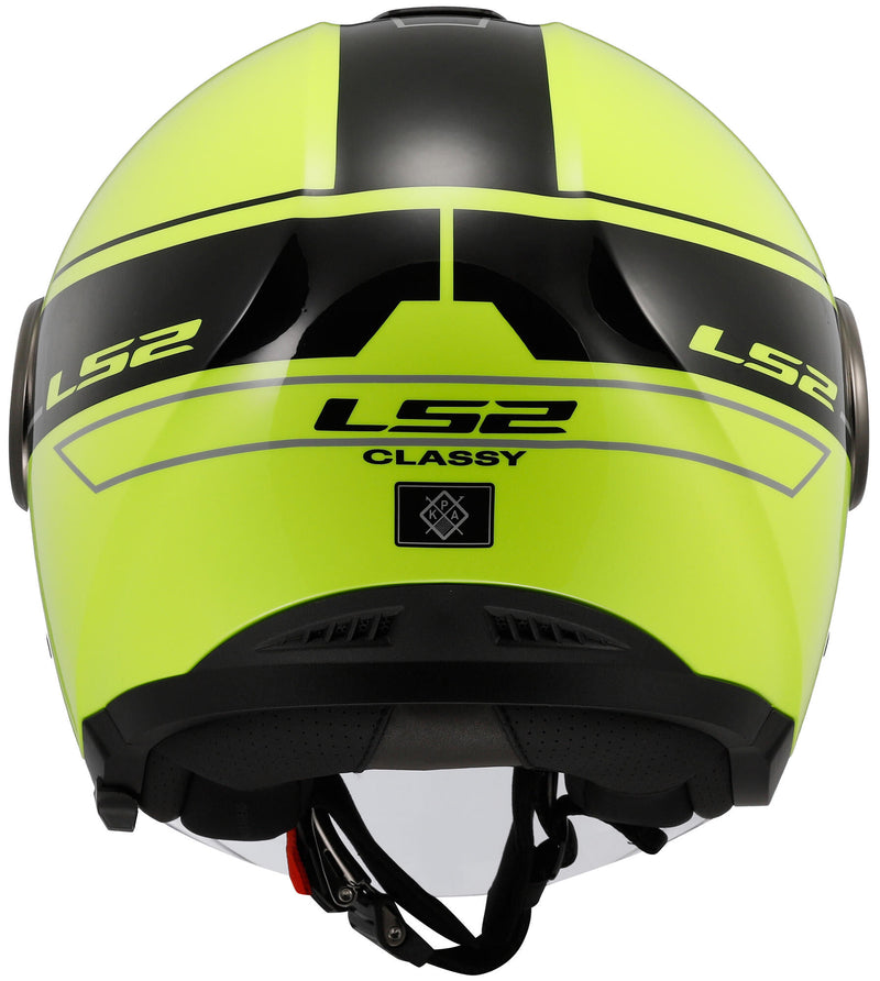 Load image into Gallery viewer, Ls2 of620 classy classic jethelm helmet of620 classy clas. xl black yellow