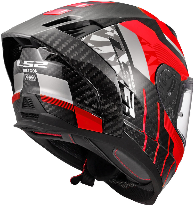 Load image into Gallery viewer, Ls2 integraalhelm ff807 dragon trax helmet ff807 dragon trax xxl red grey