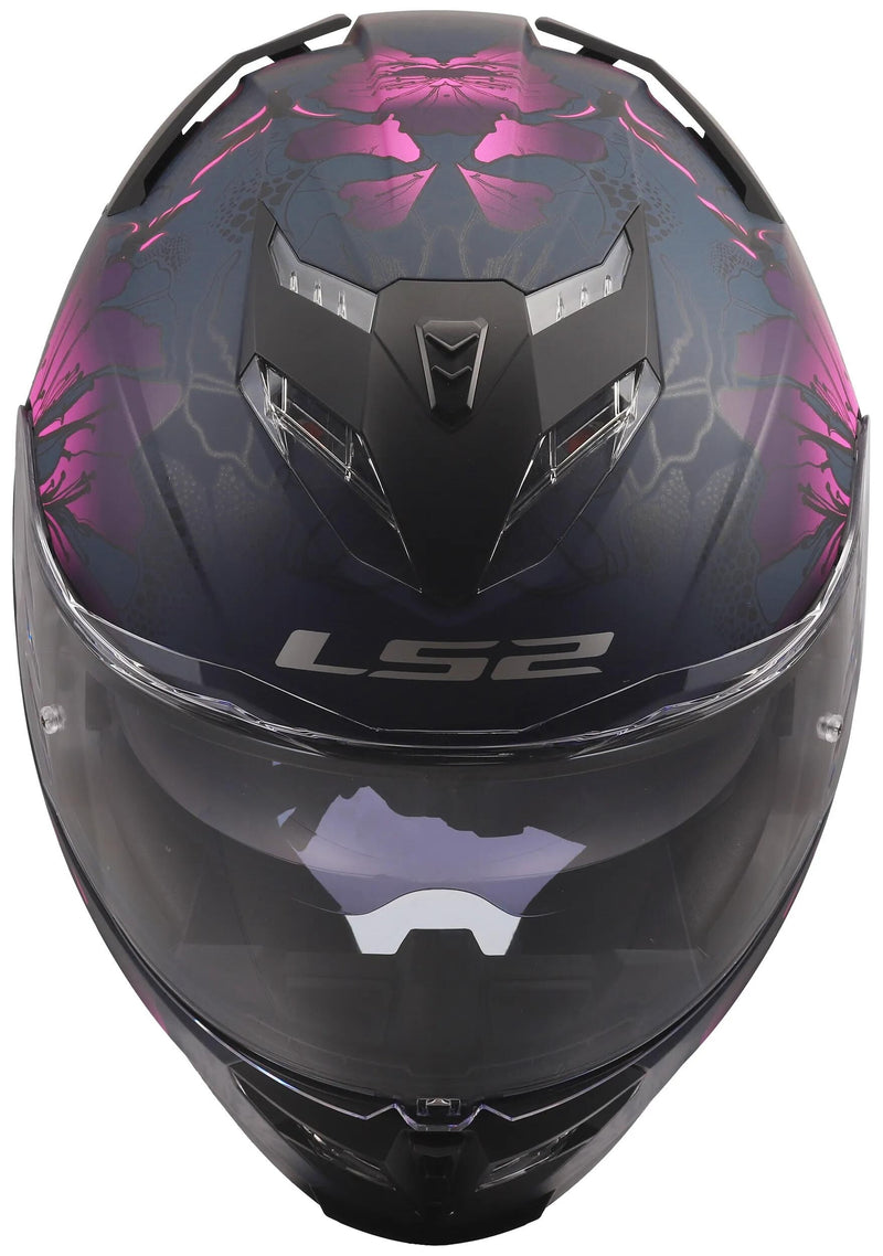 Load image into Gallery viewer, Ls2 integraalhelm ff818 storm iii burst helmet ff818 storm ii burst matt black pink xs