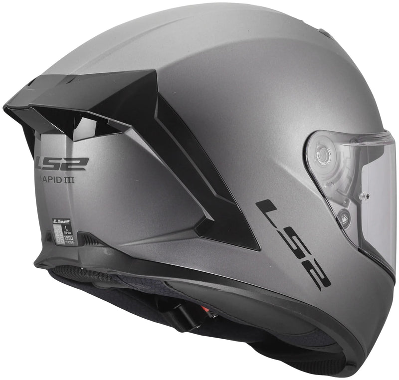 Load image into Gallery viewer, Ls2 integraalhelm ff820 rapid iii solid helmets ff820 rapid i solid matt titanium m