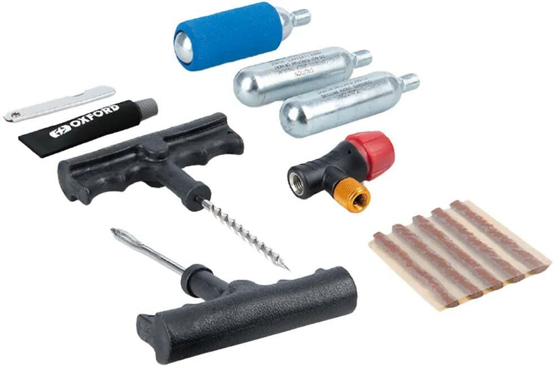 Load image into Gallery viewer, Oxford reifenreparatur-set co2 tyre repair kit tire repair set ox720