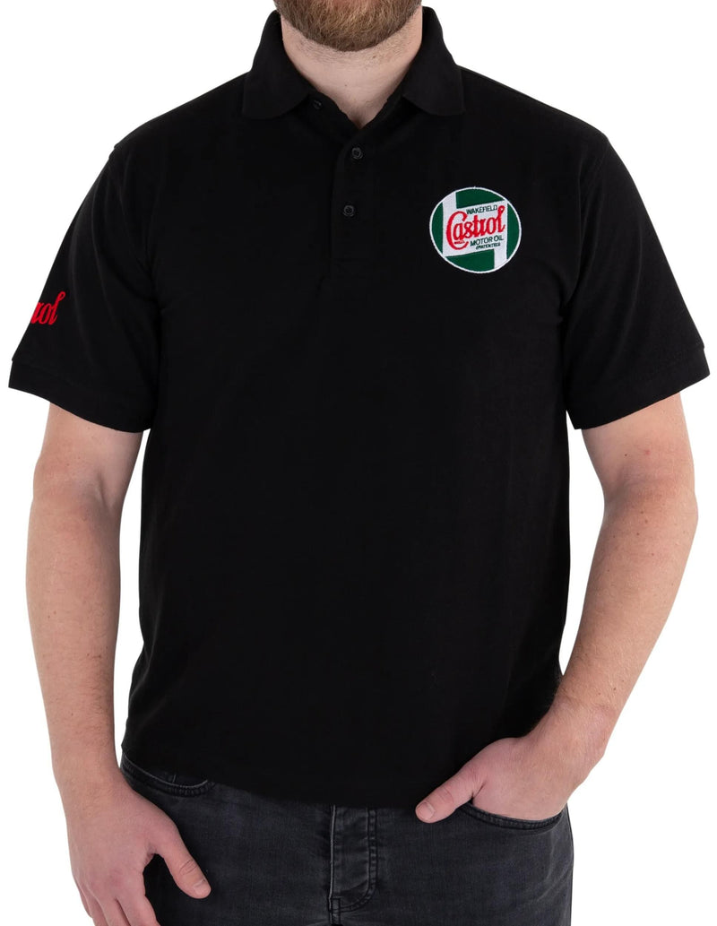 Load image into Gallery viewer, Castrol poloshirt classic poloshirt classic black gr. m 48
