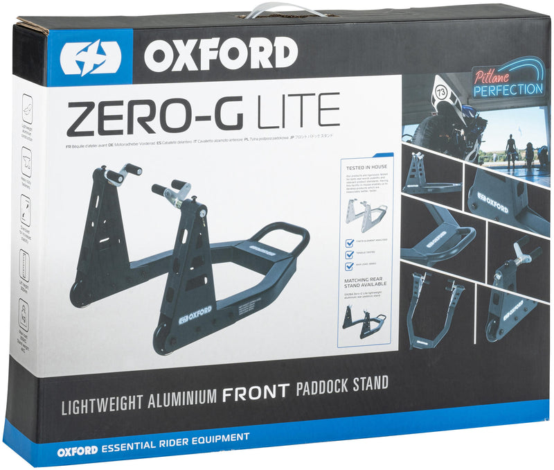 Load image into Gallery viewer, Oxford montagestandaard zero-g-lite assembly test. zer lite front black