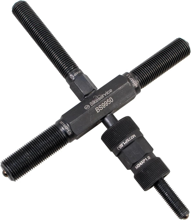 Load image into Gallery viewer, Bikeservice polradabzieher 6 in 1 remover 6in1 flywheels bs