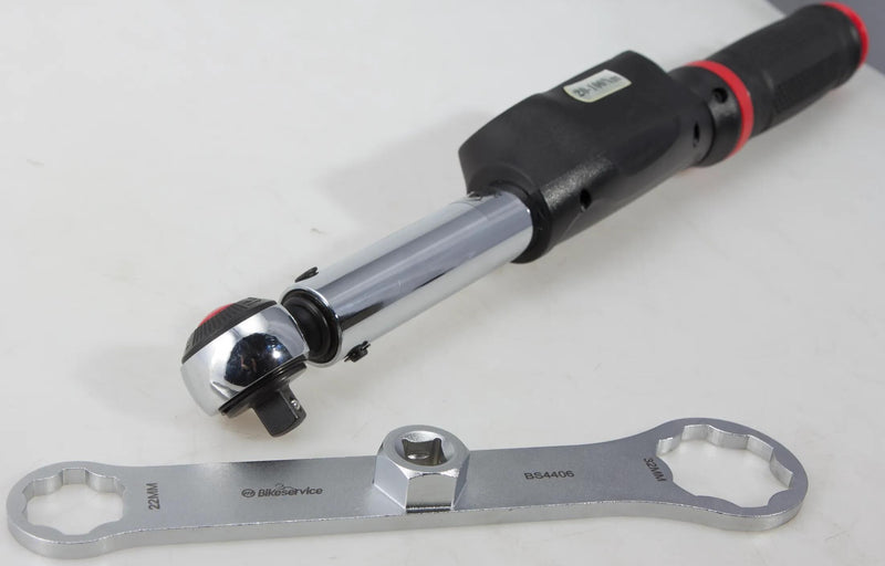 Load image into Gallery viewer, Bikeservice gabelkappenschlüssel schl fork cap bst 17x27mm 6knt