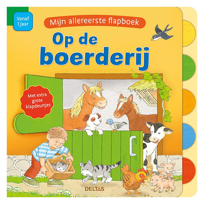 Load image into Gallery viewer, Deltas mijn allereerste flapboek - boerderij