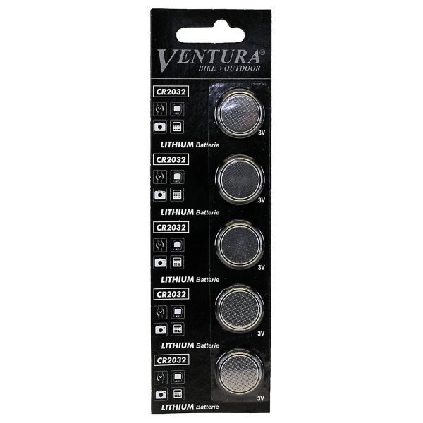 Load image into Gallery viewer, Messingschlager knopfzelle battery type cr2032 pack of 5 pieces