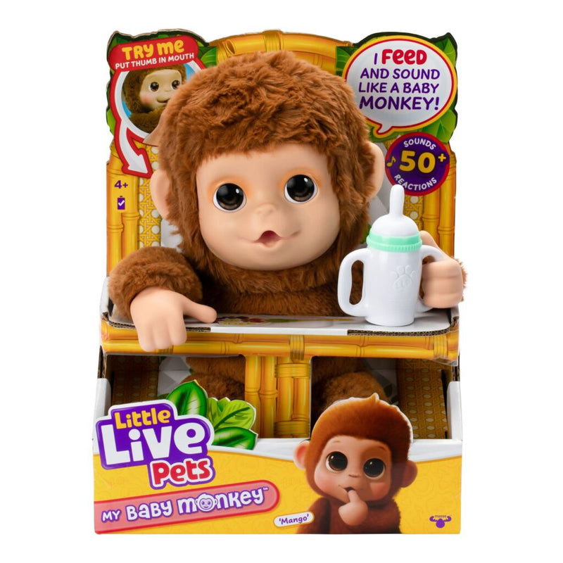 Load image into Gallery viewer, Little live pets mijn baby aap + geluid