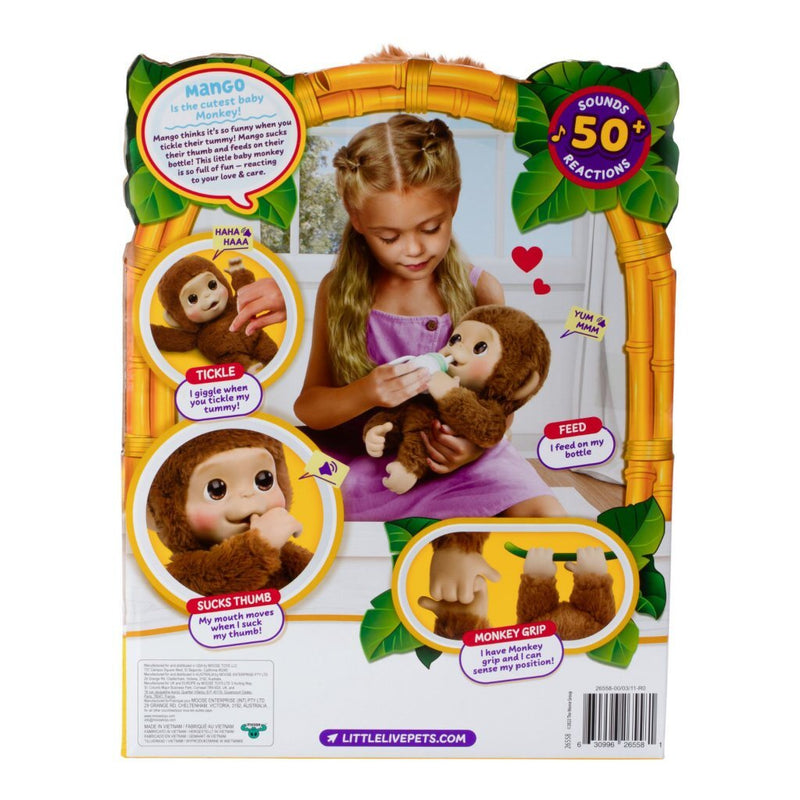 Load image into Gallery viewer, Little live pets mijn baby aap + geluid
