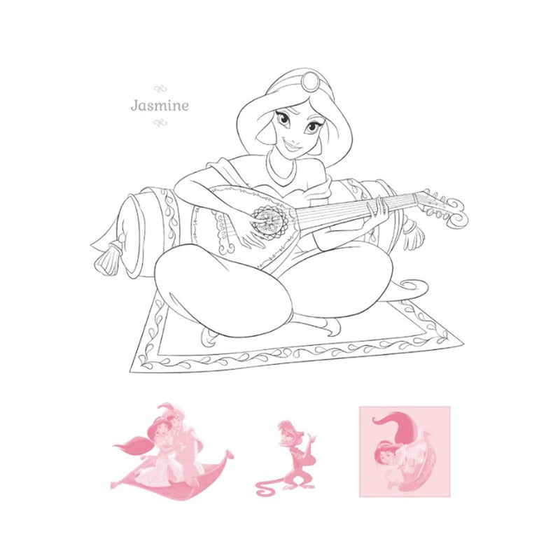 Load image into Gallery viewer, Deltas disney princess sticker parade