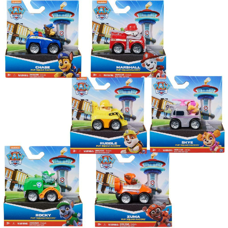 Load image into Gallery viewer, Paw patrol pup squad racers assorti