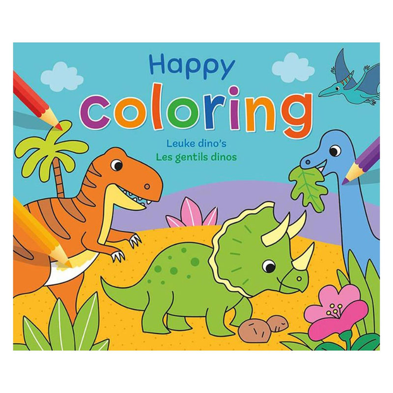 Load image into Gallery viewer, Deltas happy coloring - leuke dino's