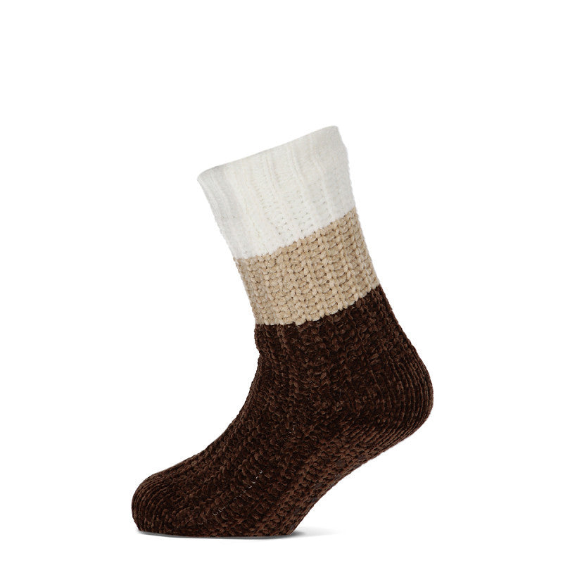 Load image into Gallery viewer, Producten homesocks basset chenille colourblock assortiment 30 paar