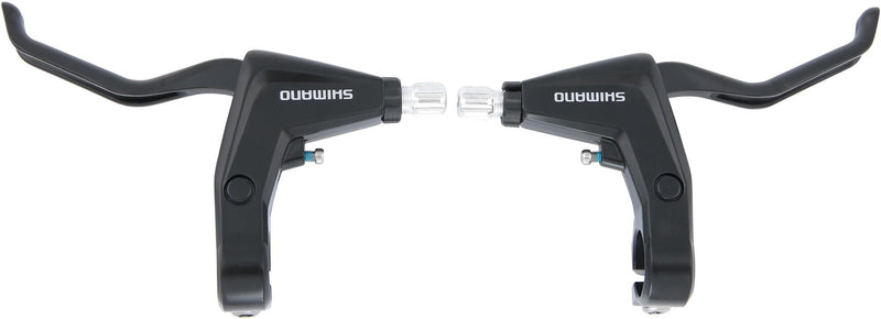 Load image into Gallery viewer, Shimano remgreep alivio bl-t4000 br.lever shim. alivio pair 2-f bl.w.cab.+sle.