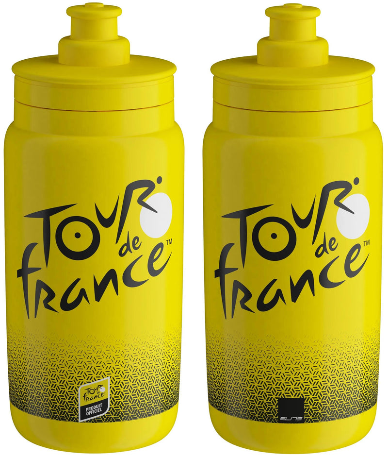 Load image into Gallery viewer, Elite trinkflasche fly tour de france trinkfl. fly tour d e france yellow 550ml
