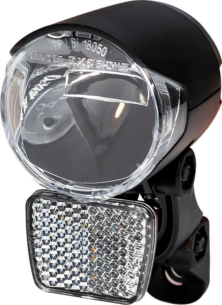 Load image into Gallery viewer, Herrmans koplamp h-black mr4 dynamo led fr.light h- black mr4 dynamo on off