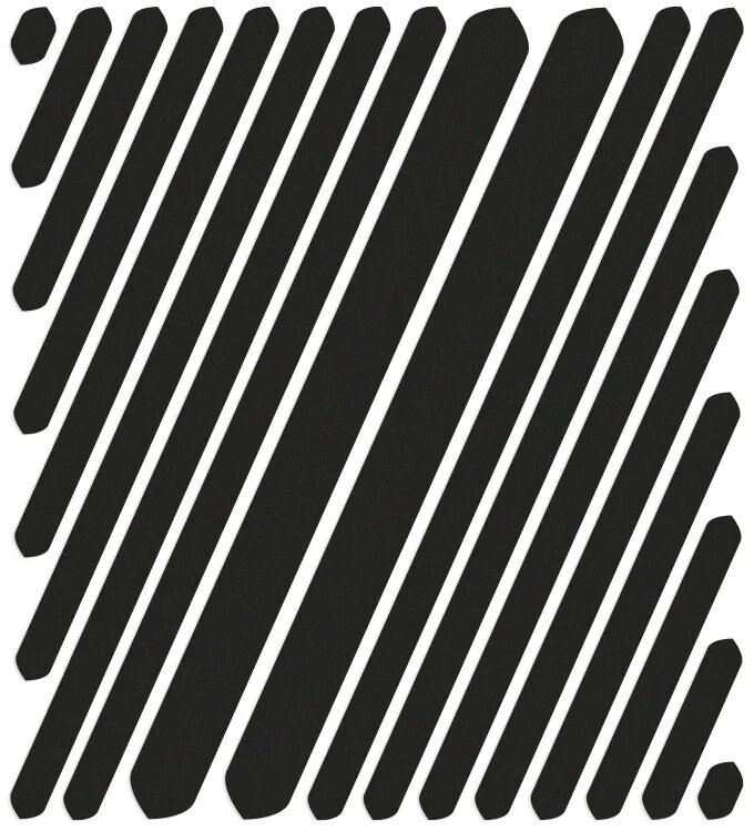 Load image into Gallery viewer, Reflective berlin reflexaufkleber shapes refl.sticker refl.berlin universal black