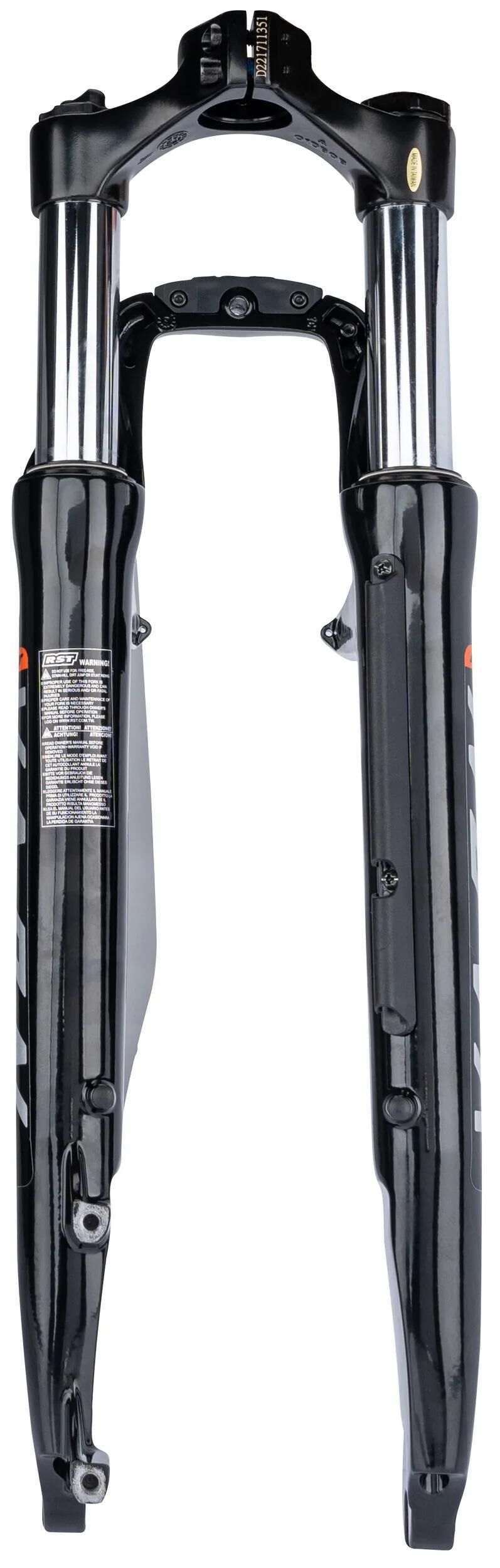Load image into Gallery viewer, Rst federgabel nova pls tnl spring nova pls tnl 28 black v-br+disc 60mm