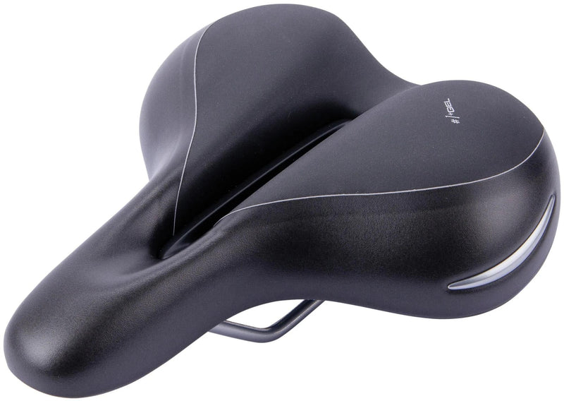 Load image into Gallery viewer, Contec sattel elliptic + ct saddle elliptic+ city tour lady blk silv