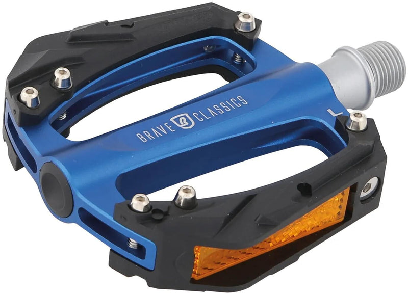 Load image into Gallery viewer, Brave classic pedal stranger pedal brave clas. stranger alu,blue
