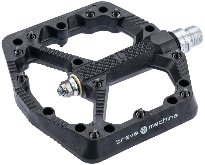 Load image into Gallery viewer, Brave pedaal freeride 1 plat.pedal freeride 1 black