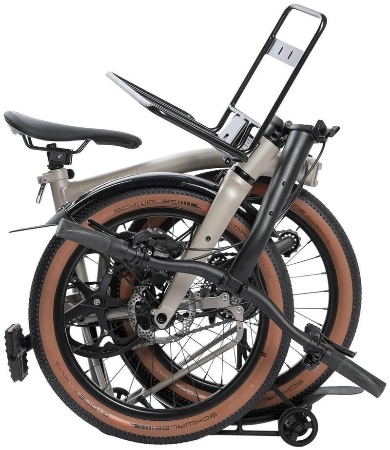 Afbeelding laden in galerijviewer, Fahrer gepäckträger front rack xl brompton rider paired carrier front rack xl brompton