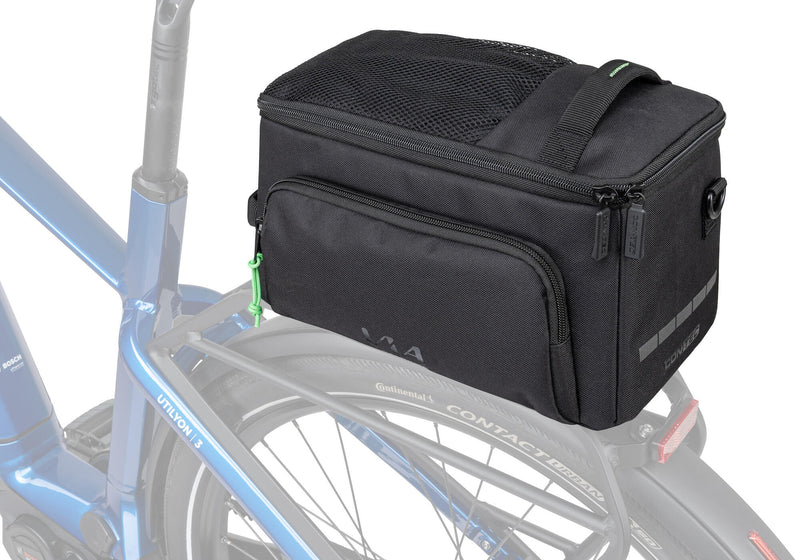Load image into Gallery viewer, Contec bagagedragertas via commuter ct pannier bag via commuter rt black