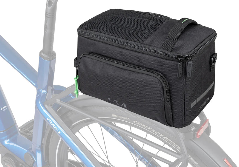 Load image into Gallery viewer, Contec bagagedragertas via commuter ct pannier bag via commuter avs black