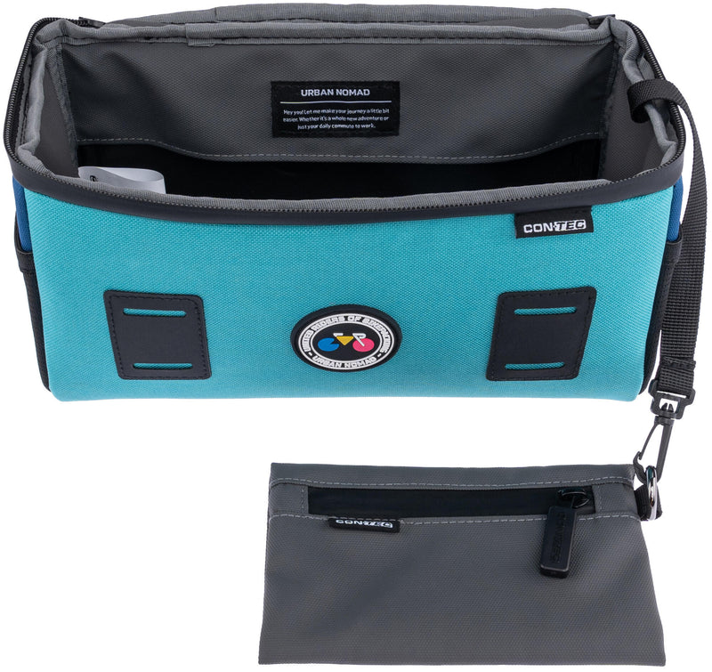 Load image into Gallery viewer, Contec stuurtas urban nomad front 4.2 ct handlebar bag urban nomad front 4.2 turquoise