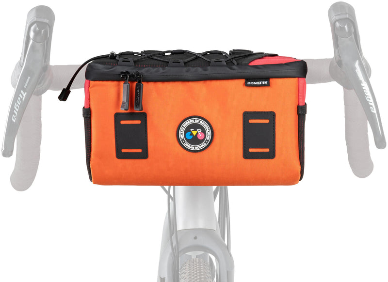Load image into Gallery viewer, Contec stuurtas urban nomad front 4.2 . ct handlebar bag urban nomad front 4.2 orange