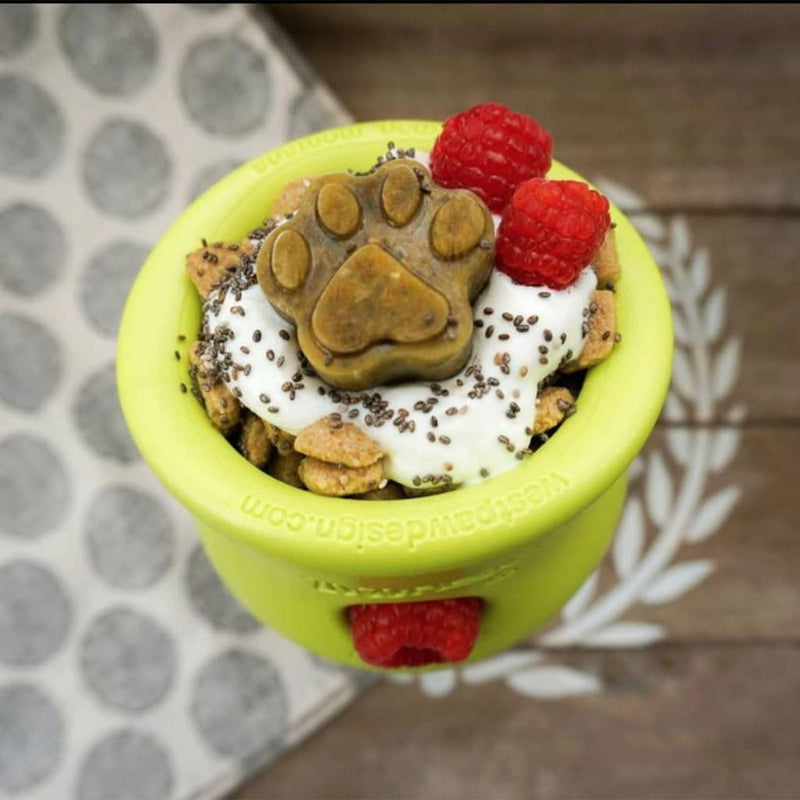 Load image into Gallery viewer, West paw hondenspeelgoed met zogoflex toppl s appelgroen