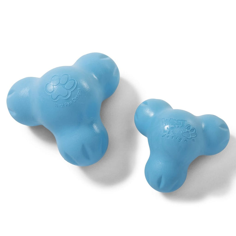 Load image into Gallery viewer, West Paw West Paw Hondenspeelgoed met Zogoflex Tux S aquablauw