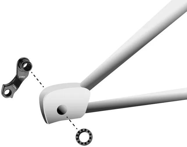 Load image into Gallery viewer, Union derailleurpad gh-099 met schroefring