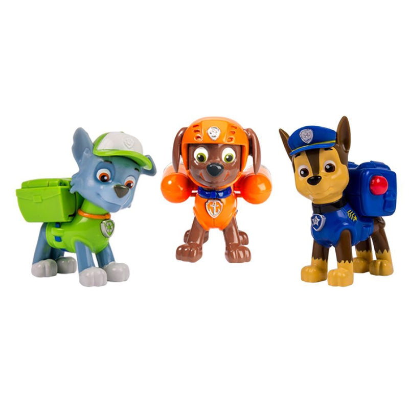 Load image into Gallery viewer, Paw patrol action pack 3 pups rockyen zuma en chase
