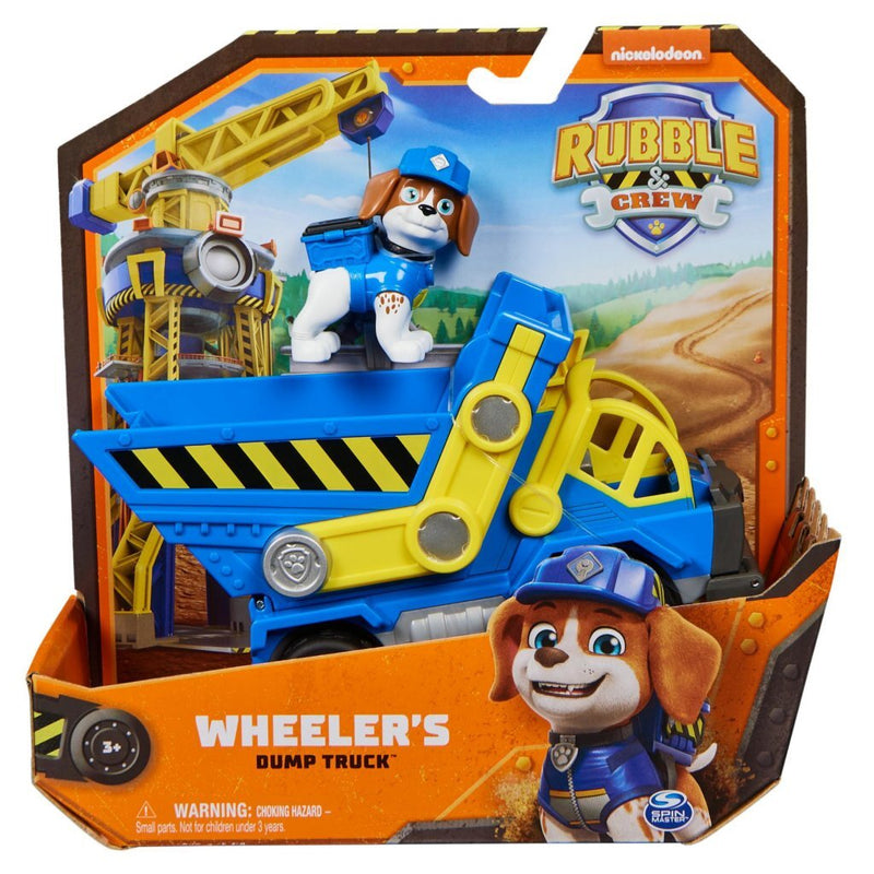 Load image into Gallery viewer, Paw patrol rubble crew basic vehicle wheeler