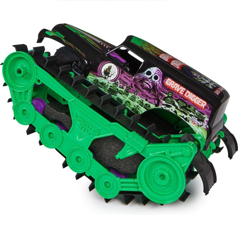 Load image into Gallery viewer, Monster jam rc grave digger trax 1:15